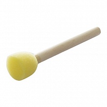 Кисть-губка d=30мм, круг.,поролон,дер.ручка, DK12502-30