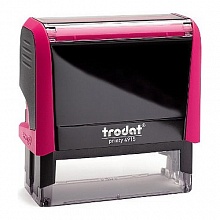 Оснастка для штампа 70х25мм синий, фуксия корпус Trodat Printy 4.0 4915