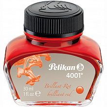 Чернила 30мл красные PELIKAN INK 4001 301036