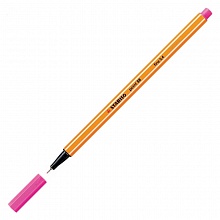 Ручка капиллярная 0,4мм розовые чернила STABILO POINT 88, 88/56