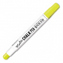 Маркер меловой 4-8мм желтый круглый Chalk Pen MUNGYO, MGMBG12Y