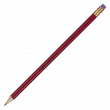 Карандаш чернографитный HB с ластиком шестигранный Koh-i-Noor Astra 1380/2