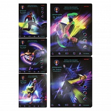 Тетрадь  48л клетка Блогер №1 ассорти Проф-Пресс, Т48-7154