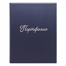 Портфолио школьника на 4 кольца синее ДПС 2891.П-101