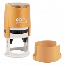 Оснастка для печати d=41,5мм синий, корпус золотистый Colop PRINTER R40 gold yellow
