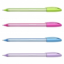 Ручка шариковая 1мм синий стержень U-108 Spring Stick Ultra Glide Technology Erich Krause, 58108