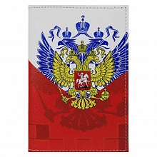 Обложка для паспорта из натуральной кожи Рассвет Имидж, 1,2-075-0
