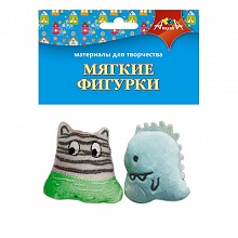Фигурки мягкие Монстрики 2шт КТС-ПРО, С3302-06