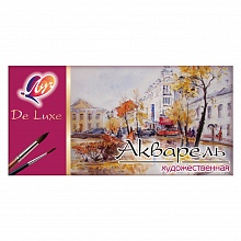 Краски акварельные медовые 24 цвета De Luxe Луч, 14С1039-08