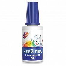 Клей ПВА 20г с кисточкой Луч, 29с1719-08