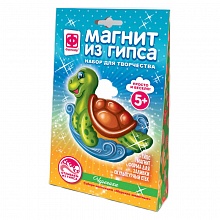 Магнит из гипса Черепаха Фантазер, 707582