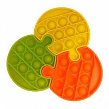 Игрушка 15х15см Pop-It Рыжий кот, 210518-12