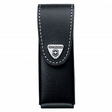 Чехол для перочинного ножа черный натуральная кожа петля Victorinox 4.0523.3