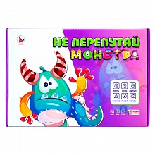 Игра карточная Не перепутай монстра РАКЕТА, Р3852