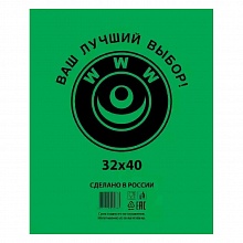 Пакет фасовочный 32х40см (цена за упаковку) пласт 8 мкм Артпласт, ФНД21084