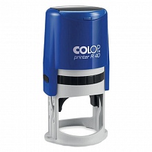 Оснастка для печати d=41,5мм синий, корпус синий Colop PRINTER R40 blue