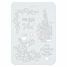 Трафарет декоративный 22х31см Love2Art TDR 1811-06