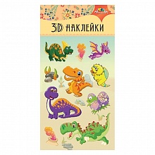 Наклейки 3D 9,5х18,5см КТС-ПРО, С3485-02