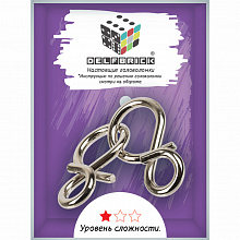 Игра-головоломка Delfbrick Петельки 2 элемента DLM-04
