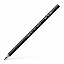 Карандаш специальный по любой поверхности черный перманентный Faber-Castell, 115999