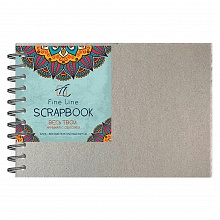 Блокнот для творчества А4 10л Scrapbook спираль Полином, 2939