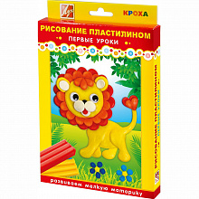 Картина из пластилина Львенок Луч 24С1493-08