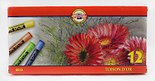 Пастель 12 цв. Koh-I-Noor 8512/12, сухая