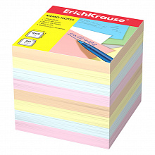 Блок для записи 9х9х9см цветной Erich Krause 5140