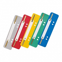 Сшиватель металлопластиковый А4 с перфорацией Erich Krause Fastener Strip ассорти 30663