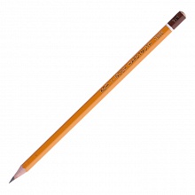 Карандаш чернографитный  7B без ластика шестигранный Koh-i-Noor 1500