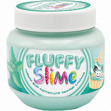Слайм 250мл мята Monster's Slime Fluffy KiKi, FLB002