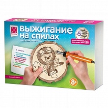 Набор для творчества Выжигание на спилах Смелый летчик Фантазер 367206