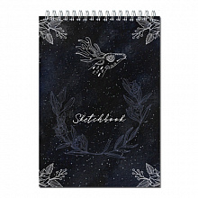 Блокнот для зарисовок А4 20л Sketchbook Black Полином 2936