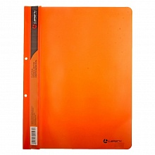 Скоросшиватель пластиковый А4 с перфорацией LAMARK ассорти, FF0049-CM