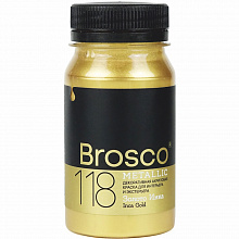 Краска акриловая 100мл №118 Золото Инка Brosco 2501118