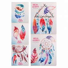 Тетрадь  48л клетка Ловцы снов ассорти Проф-Пресс ТМ Collezione, 48-1041