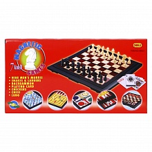 Набор настольных игр 7в1 Рыжий кот, 1812827