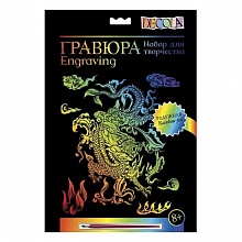 Набор для творчества Гравюра Дракон Decola 10647543