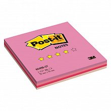 Блок самоклеящийся 76х76мм 100л 4 цв Клубничная радуга 654RB-ST 3M Post-it Original 7100020249