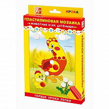 Картина из пластилина Животные и их детеныши Луч 26С1605-08