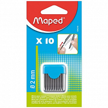 Грифели для циркуля 2мм HB 10 штук MAPED 134210