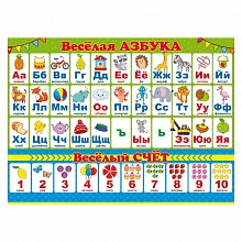 Плакат Веселая азбука ОП, 84.296
