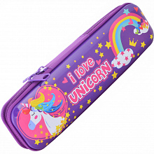 Пенал 1 отделение 20,5х3х5,5см металл Unicorn 531877