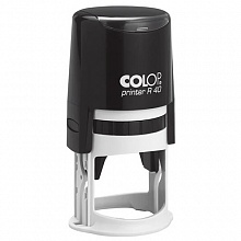Печать самонаборная однокруговая d=40мм Colop PRINTER R40/1 SET black