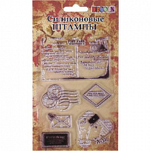 Штамп силиконовый Письма Decola, 5993