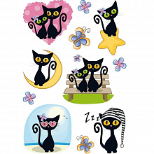 Наклейки Милый котик HERMA MAGIC 15462