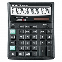Калькулятор настольный 14 разрядов SKAINER SK-524II