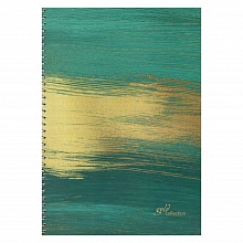 Блокнот-бизнес А4 80л Gold Collection спираль Полином, 3039