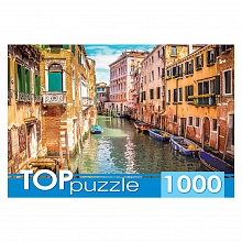 Пазлы 1000 элементов TOPpuzzle Италия Венецианская улочка, ГИТП1000-2155