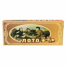 Лото деревянное в картонной коробке Рыжий кот, AN02557